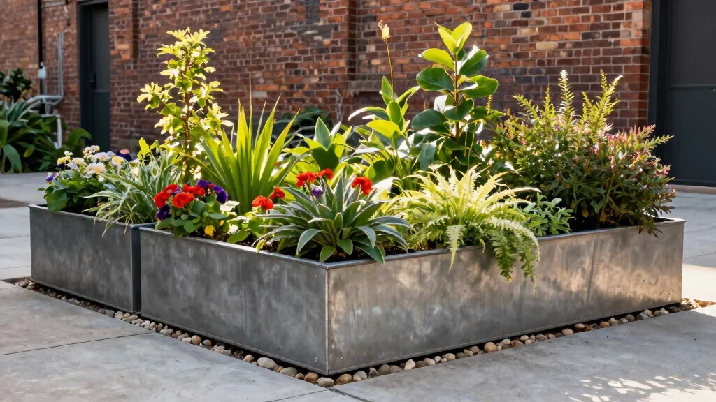 10 Metal Planter Boxes That Are Industrial, Bold, and Surprisingly Gorgeous