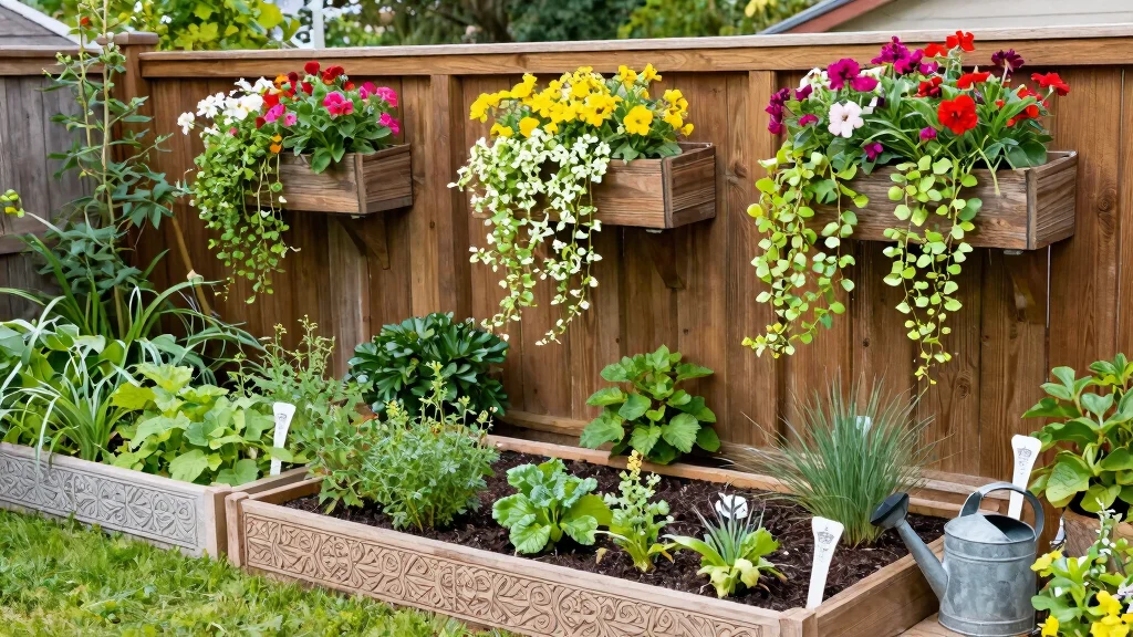 7 Backyard Planter Ideas Along the Fence That Are Pure Garden Goals