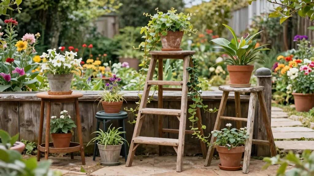 7 Upcycled Plant Stands That Prove Old Junk Can Be Surprisingly Beautiful