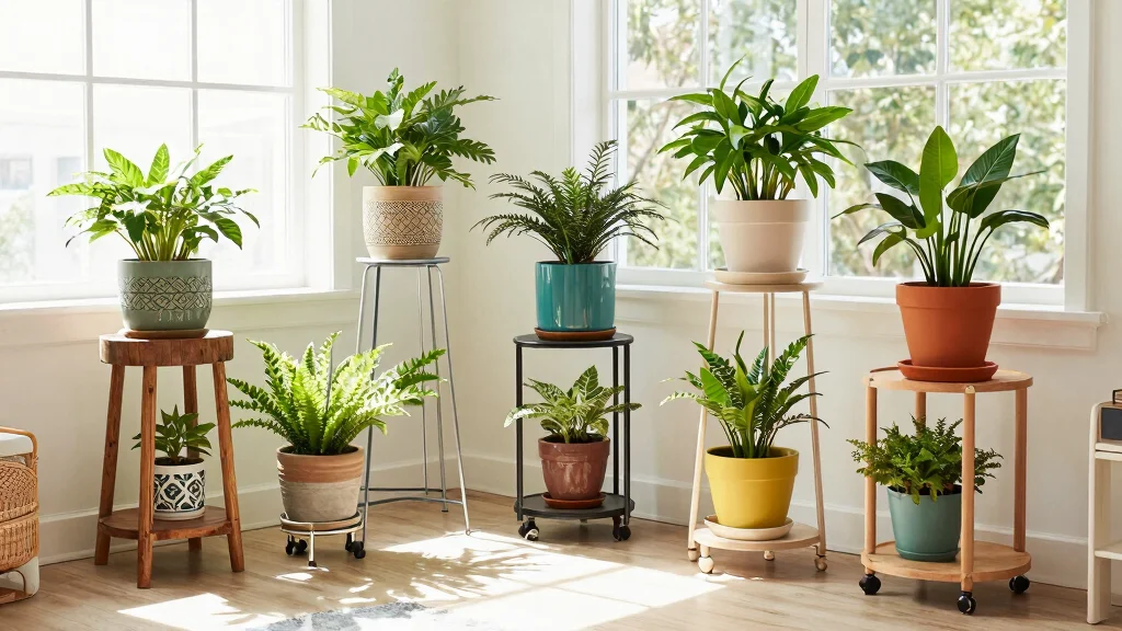 8 Plant Stands with Wheels That Are Clever, Cute, and Incredibly Practical