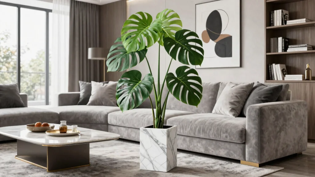 9 Marble Plant Stands That Look Like They Belong in a Luxury Apartment