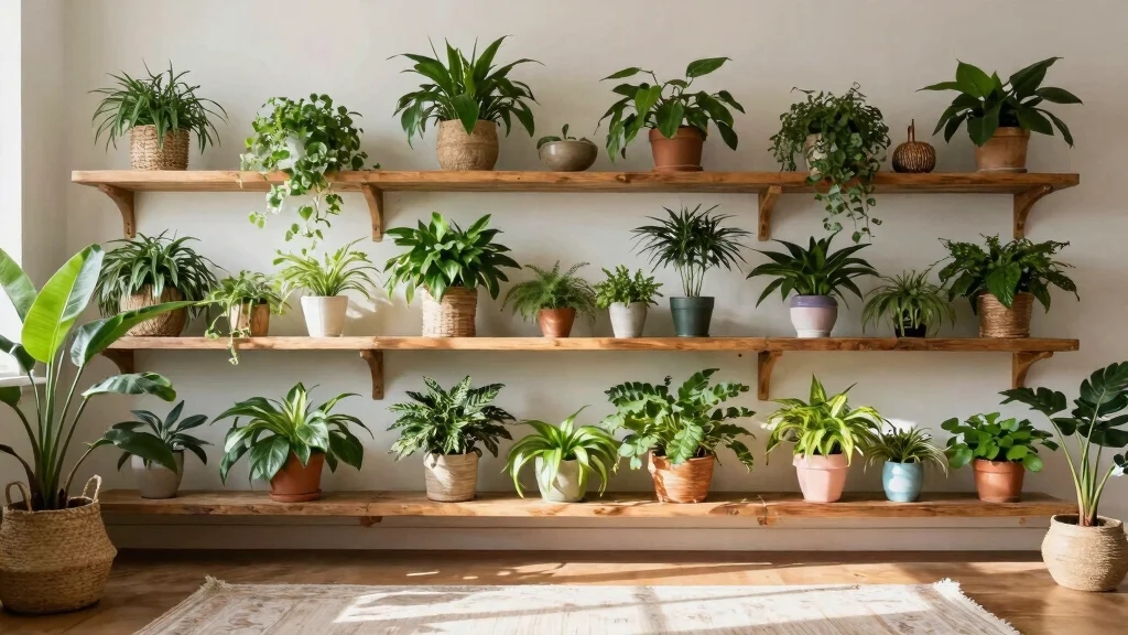 9 Wooden Plant Shelves That Make Your Home Feel Warm, Natural, and Alive